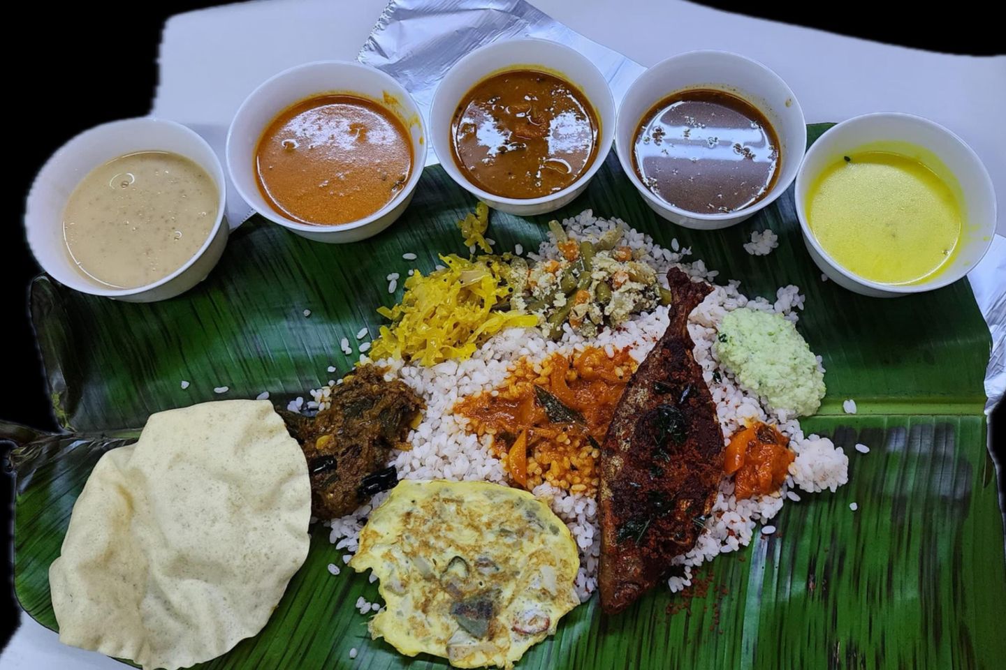 Nadan Pothi Choru - Veg Only
