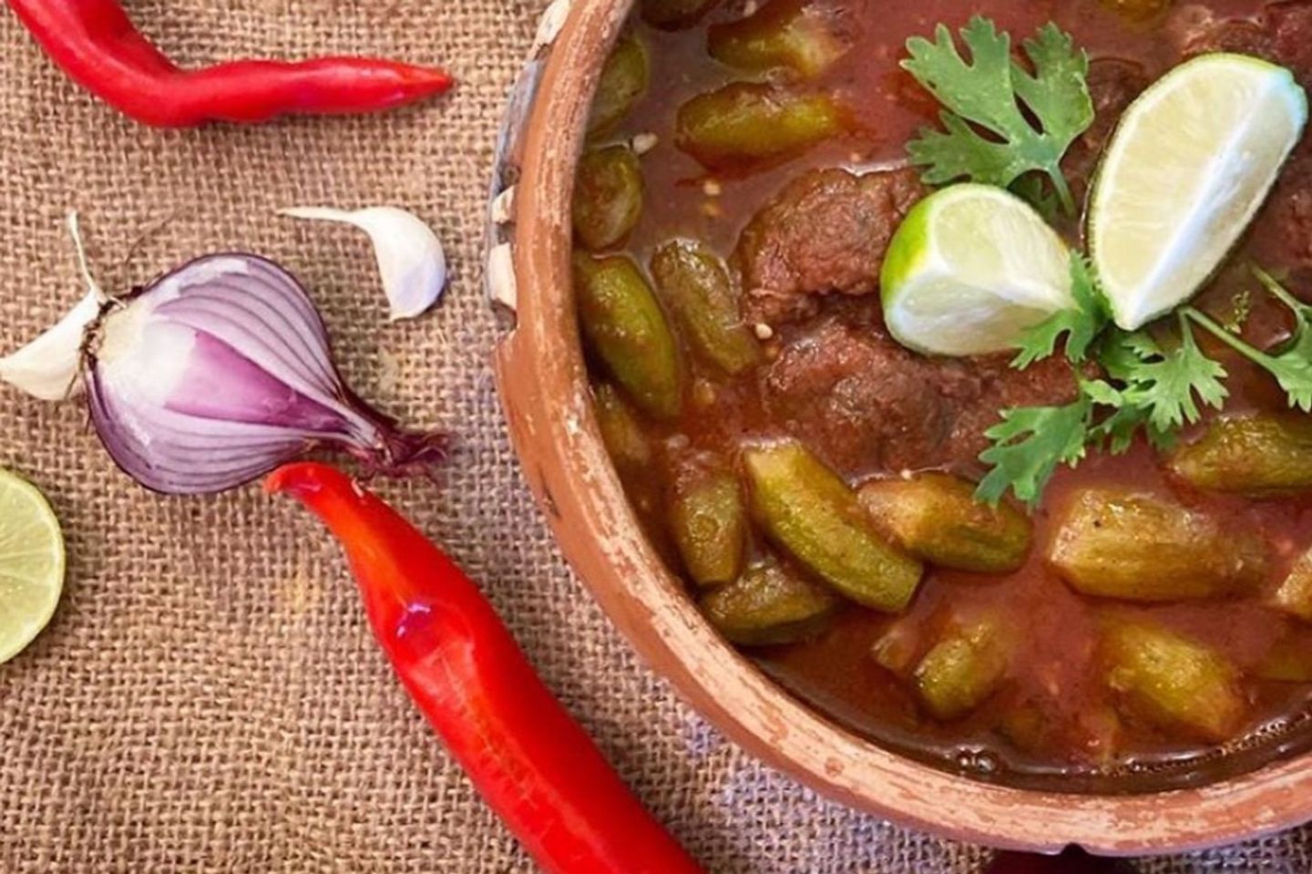 ايدام جيزاني - مع اللحم