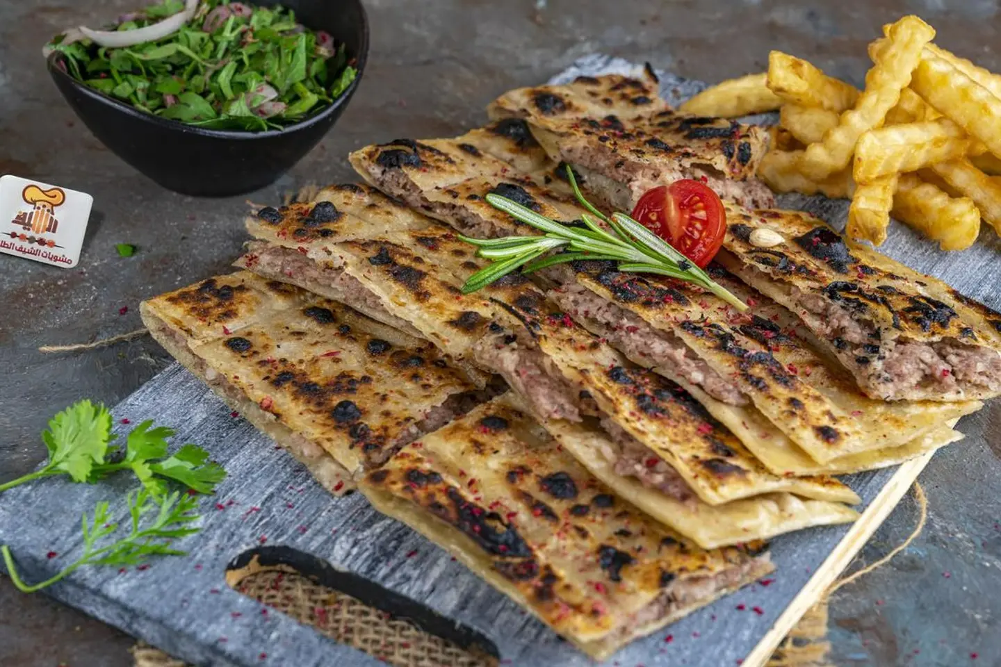 Meat And Cheese Arais - For One Person