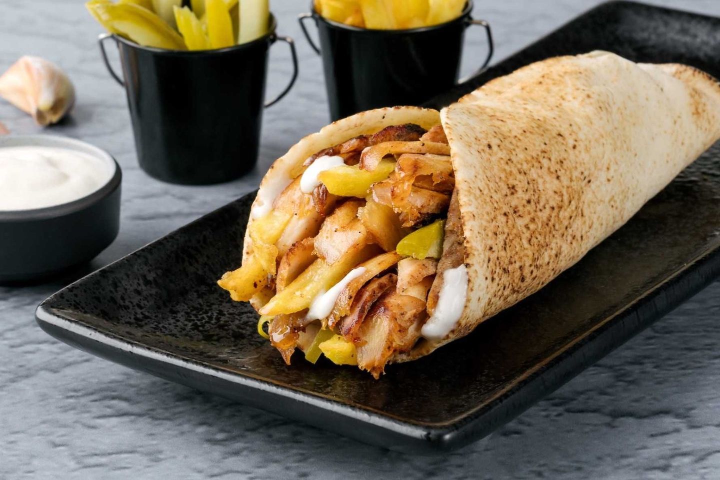 Chicken Shawarma With Cheese - Small