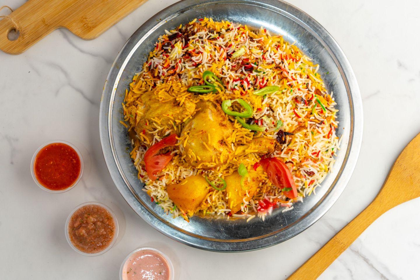 Chicken Zrabian With Rice - Half Zrabian With Rice