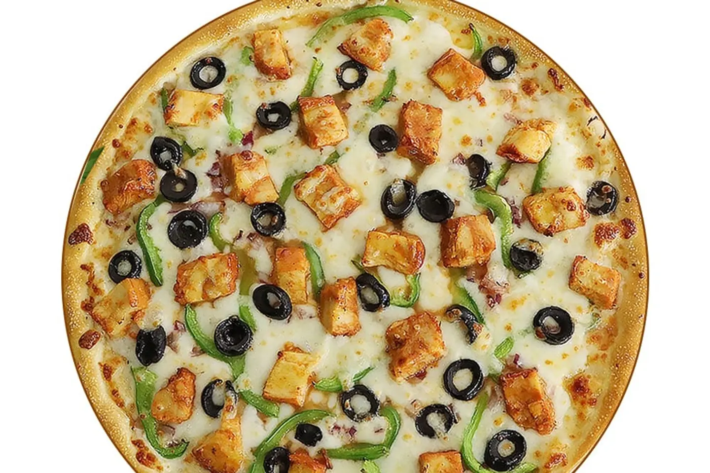 بيتزا دجاج فاهيتا - وسط