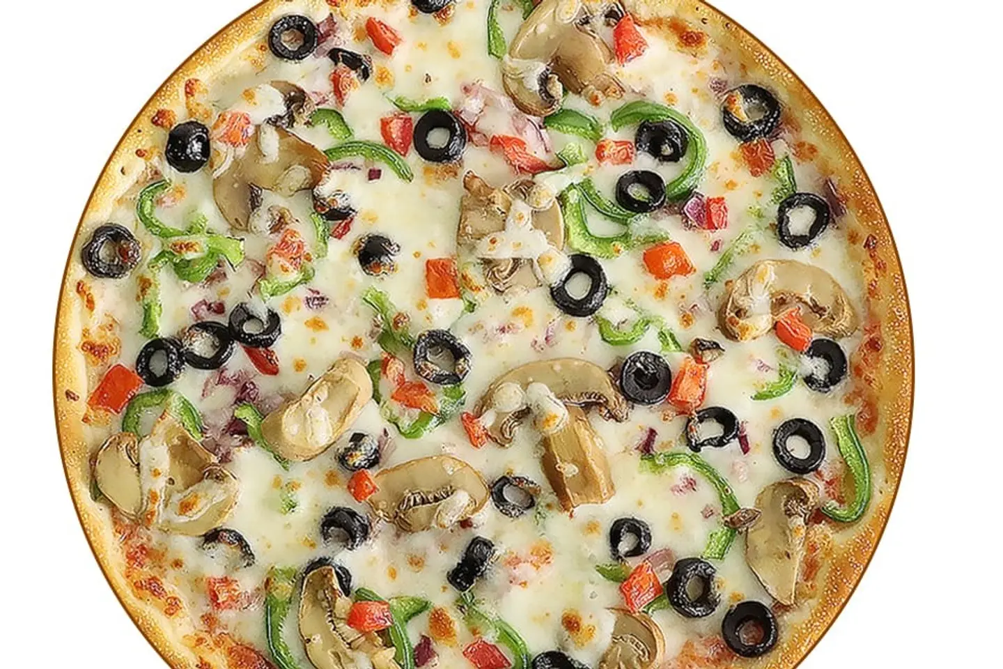 بيتزا فيجي خضار - وسط