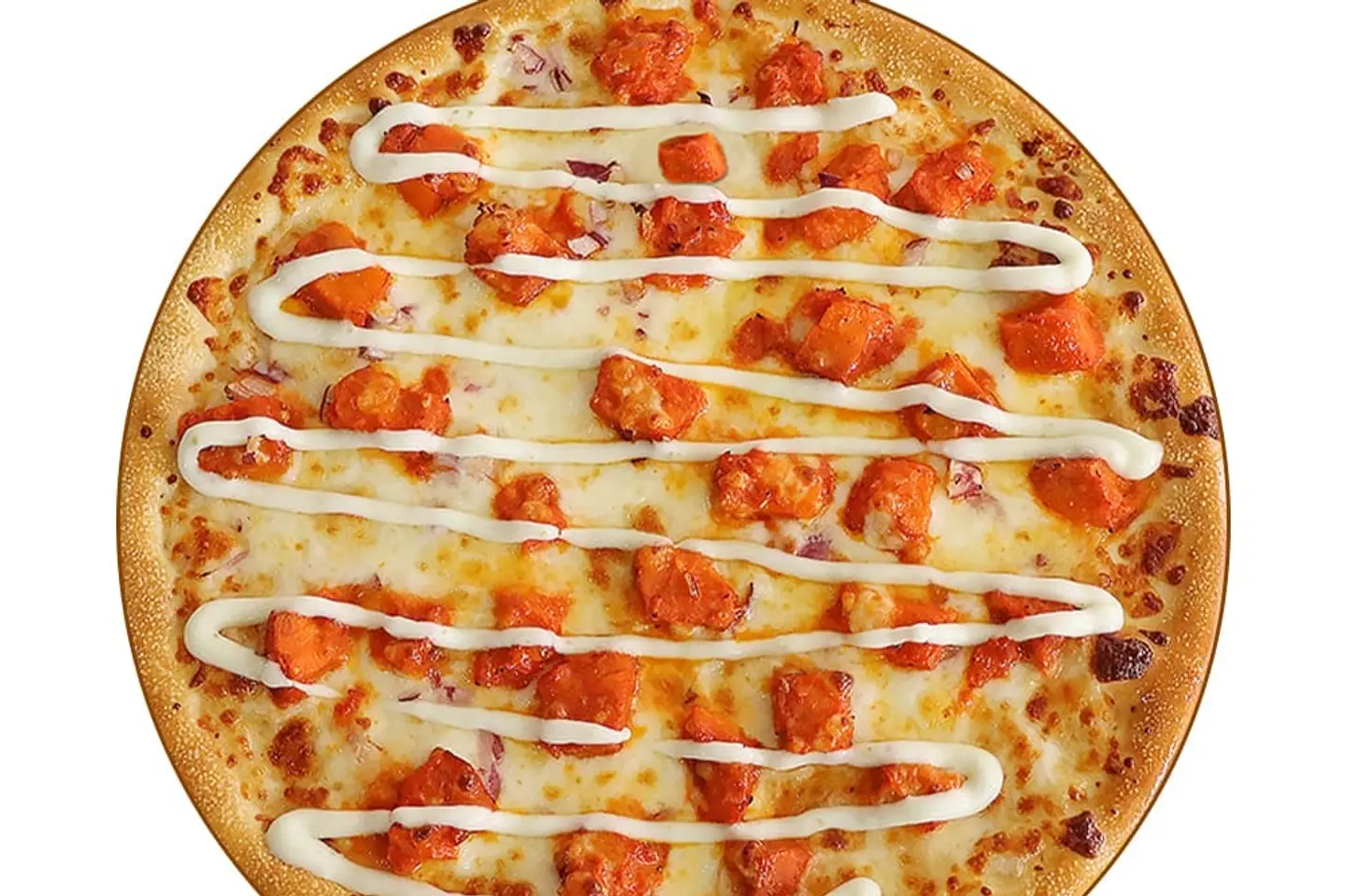 بيتزا دجاج تكا ديناميت - وسط