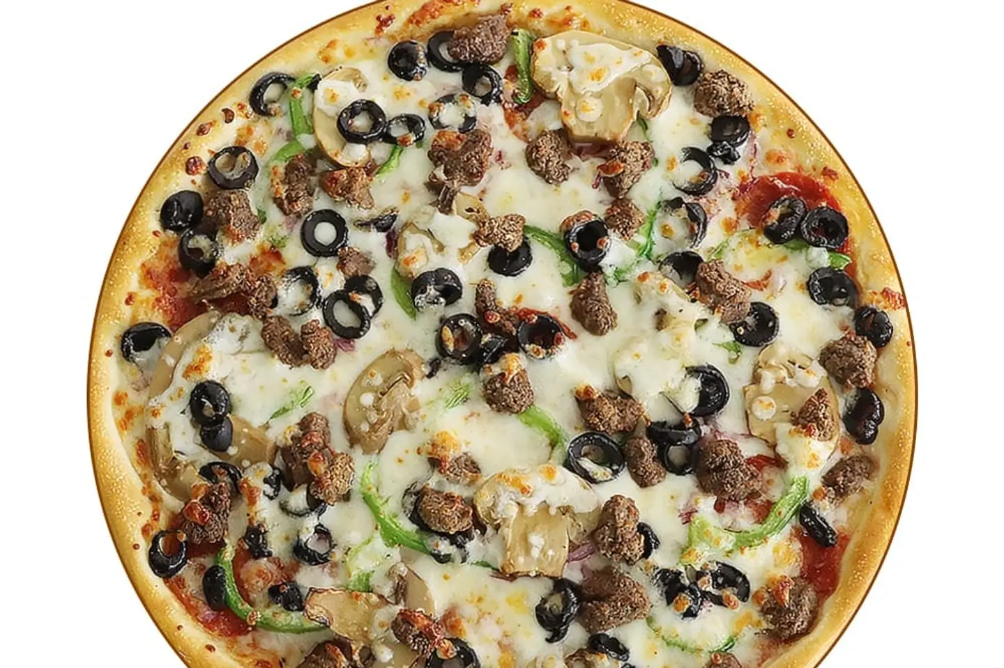 بيتزا سوبر سبريم - وسط
