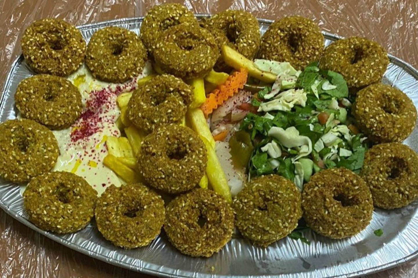 Mixed Falafel Plate - Small Mixed Falafel Plate