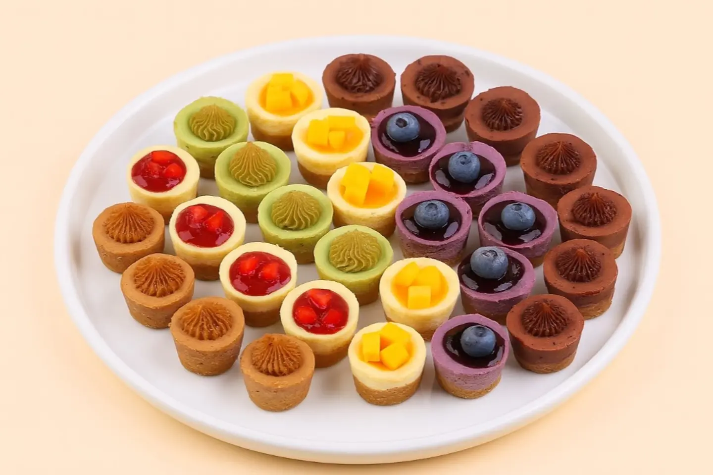 Mini Cheesecake Box - 18 Pieces
