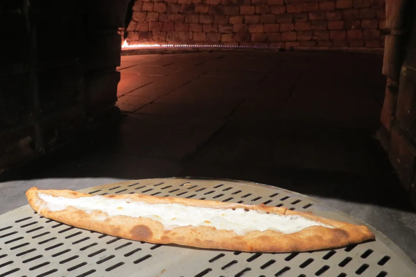 Olive Labneh Pie - White Dough