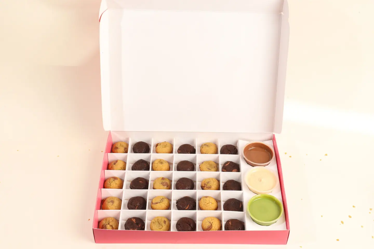 Mini Cookies Sharing Box - 30 Piece
