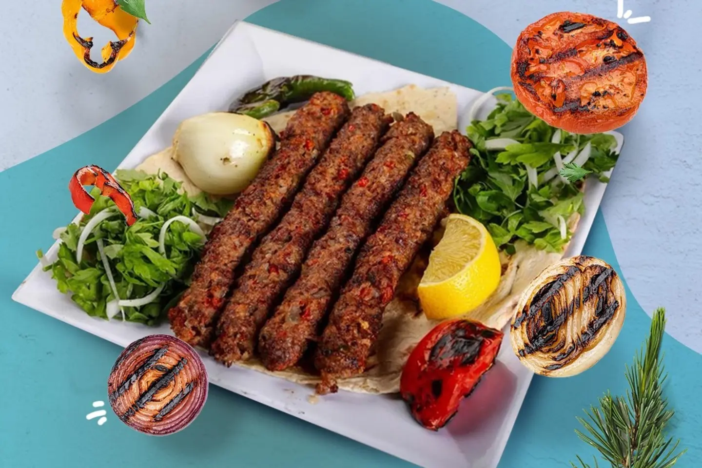 كباب لحم - نفر