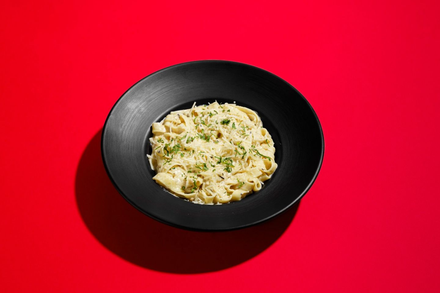 Fettuccine Alfredo Pasta - Shrimps