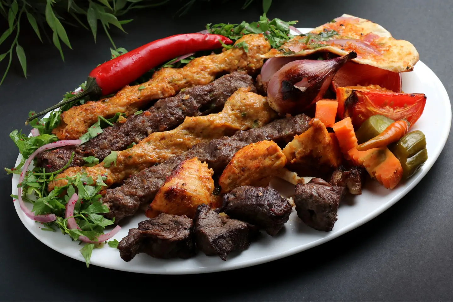 صحن مشكل مشوي -  صغير