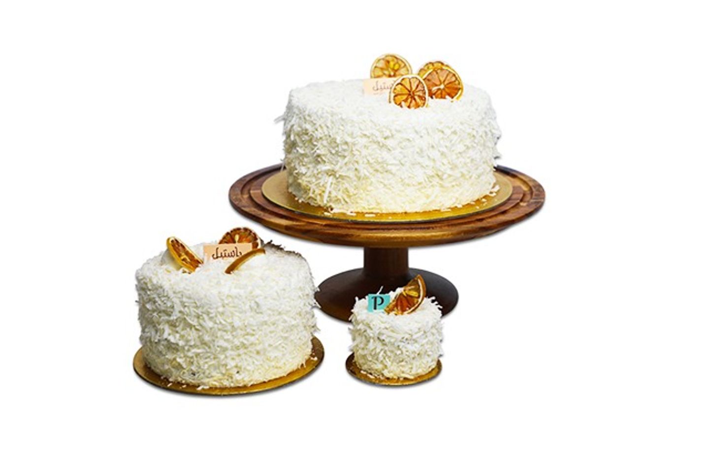 Coco Lemon Cake - Medium