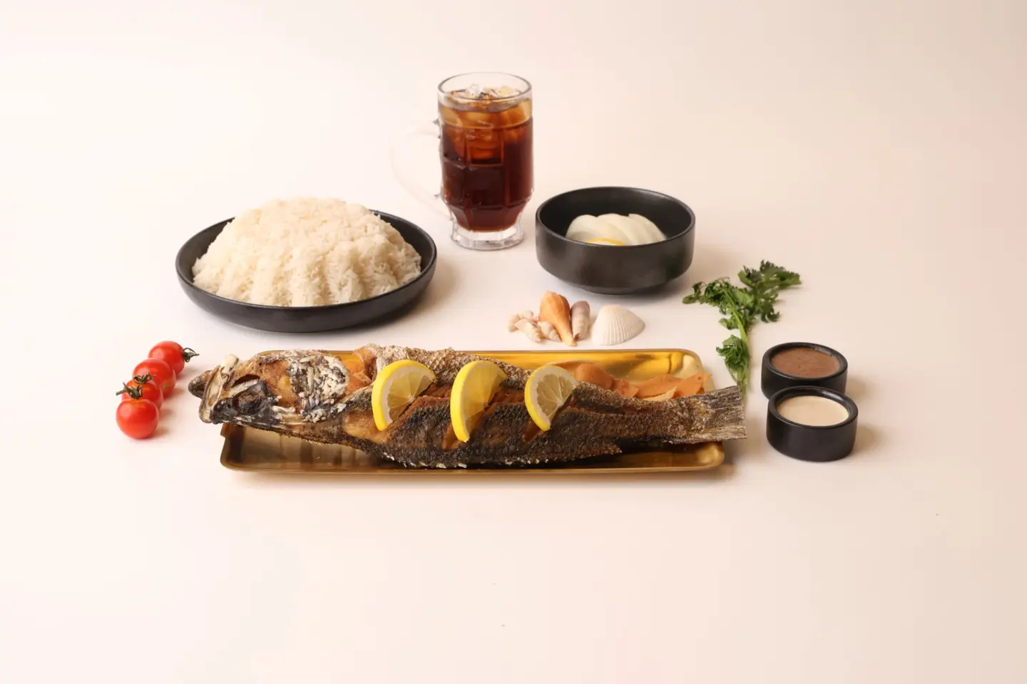 وجبه قاروص - مقلي