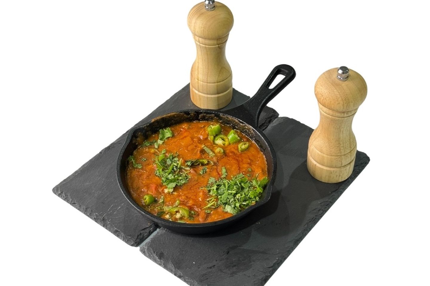 فاصولياء رطب - مع البيض