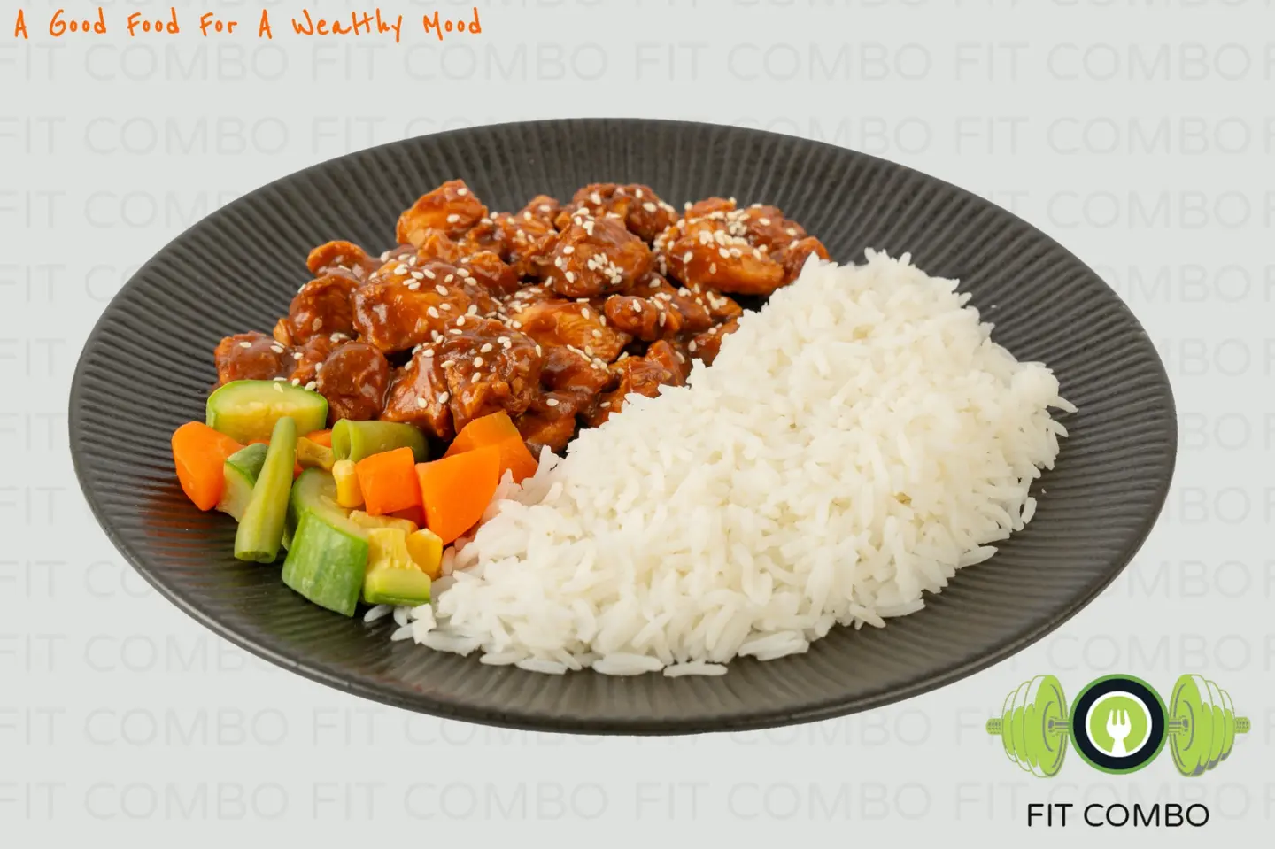 Bbq Chicken - White Rice