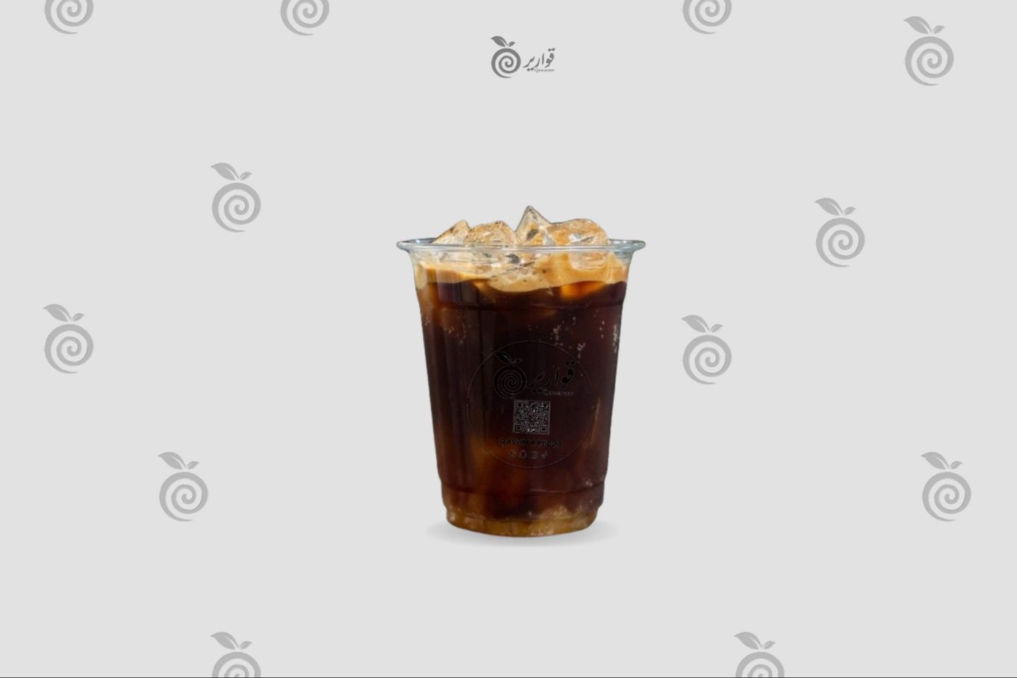 ايس بلاك كوفي - كوب وسط
