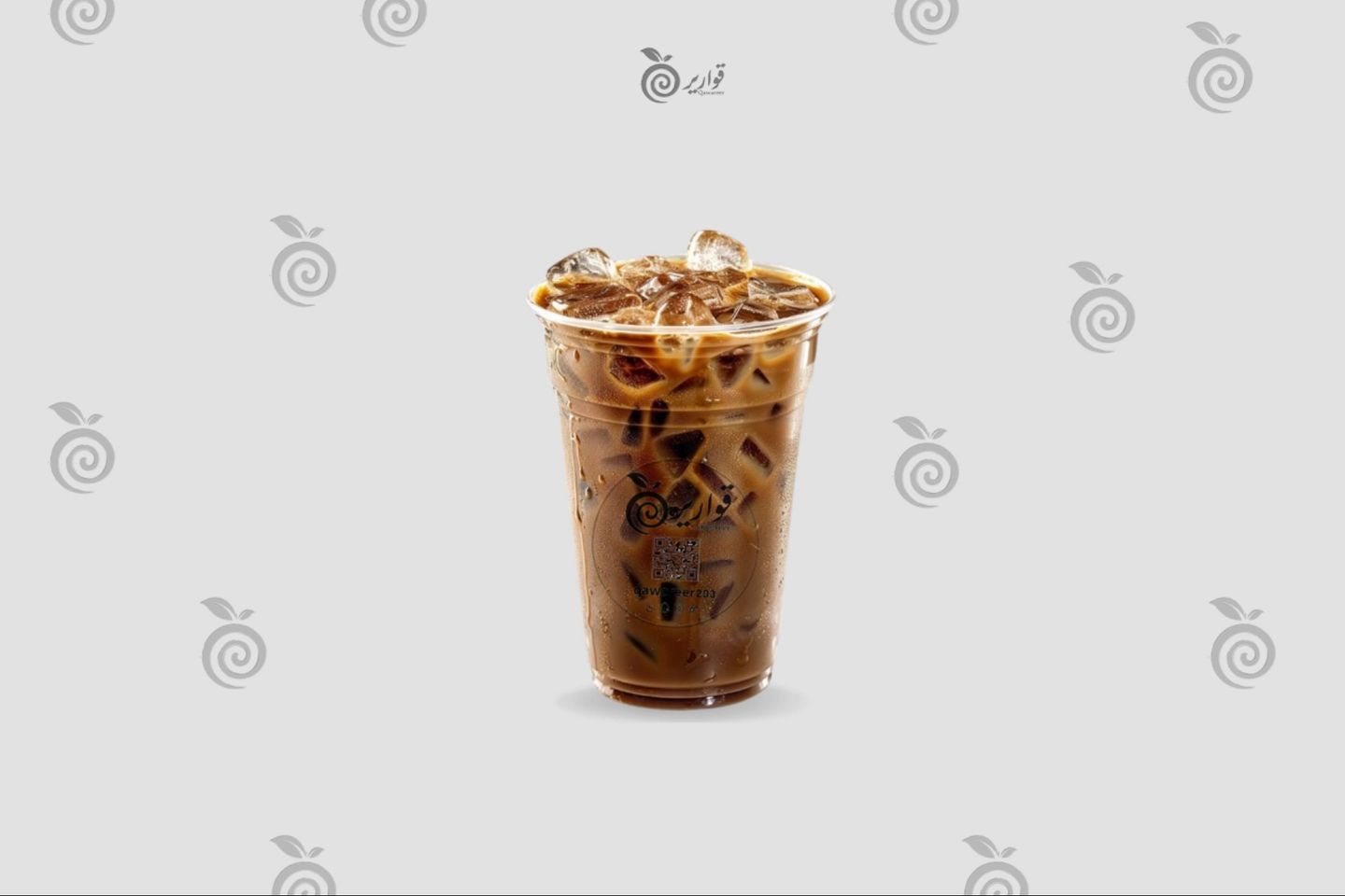 ايس سبانش لاتيه - كوب وسط