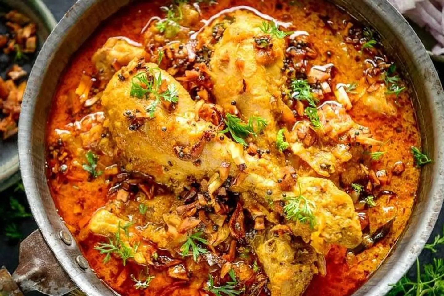 Chicken Kadai - Half