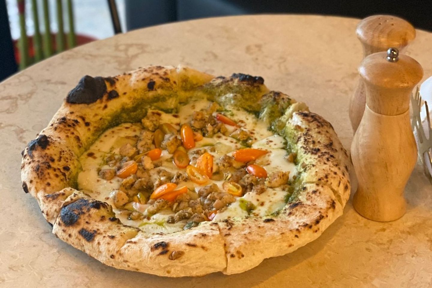 Pesto Pizza With Chicken - Pesto Pizza With Chicken S