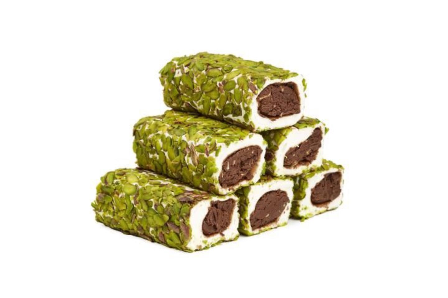 Halqum Stuffed With Nutella And Pistachio - 250 Grams