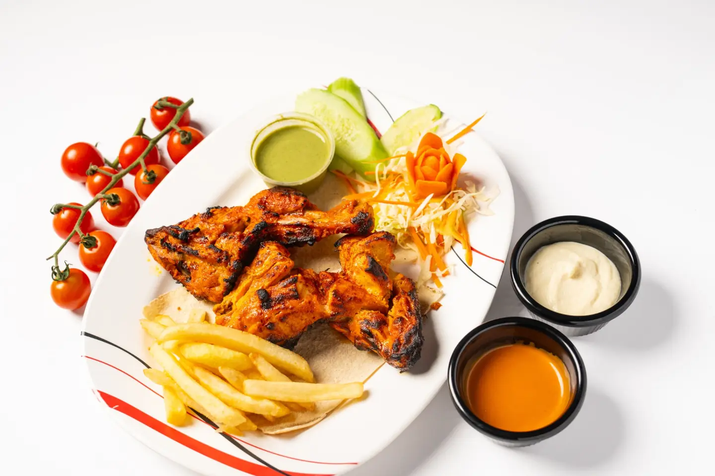 Grilled Chicken Tikka - Half A Chicken
