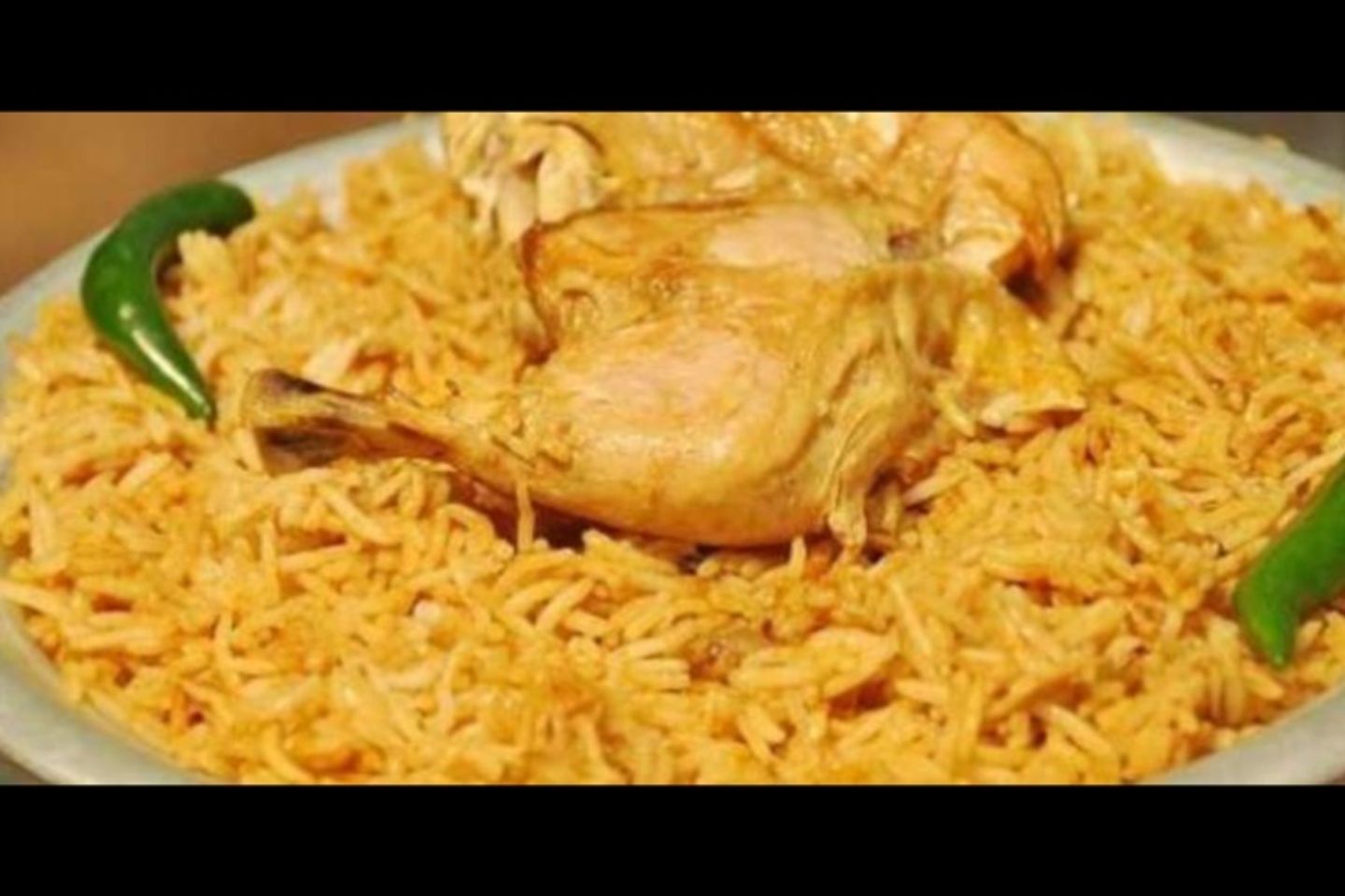 Madghot Chicken With Rice - Half