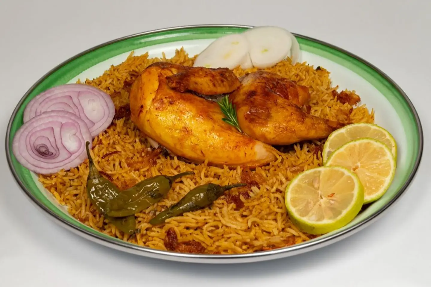 كبسة دجاج - نص حبة دجاج كبسة