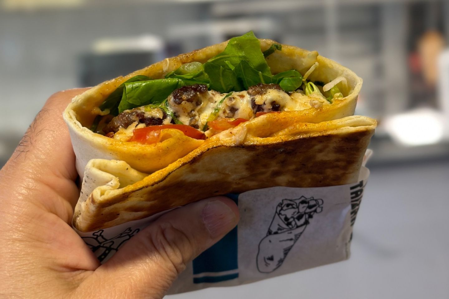 Tortilla Cheeseburger - Chicken