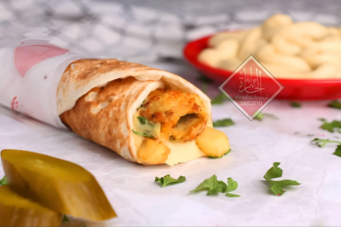 كباب دجاج ساندويتش  - ساندويتش