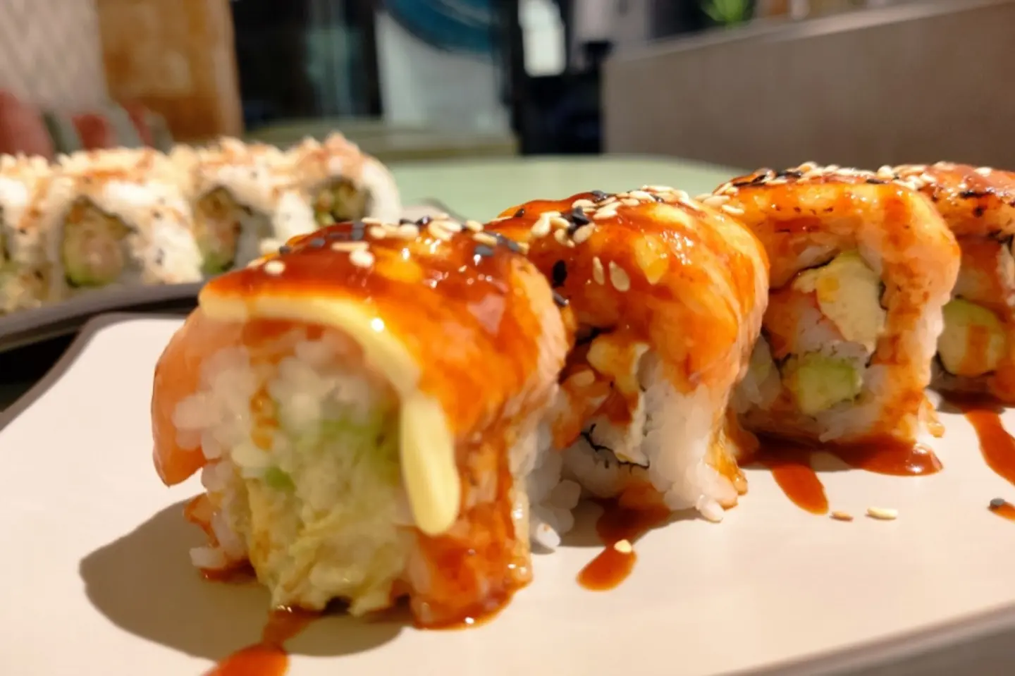 Fuji Salmon Roll - Four Pieces