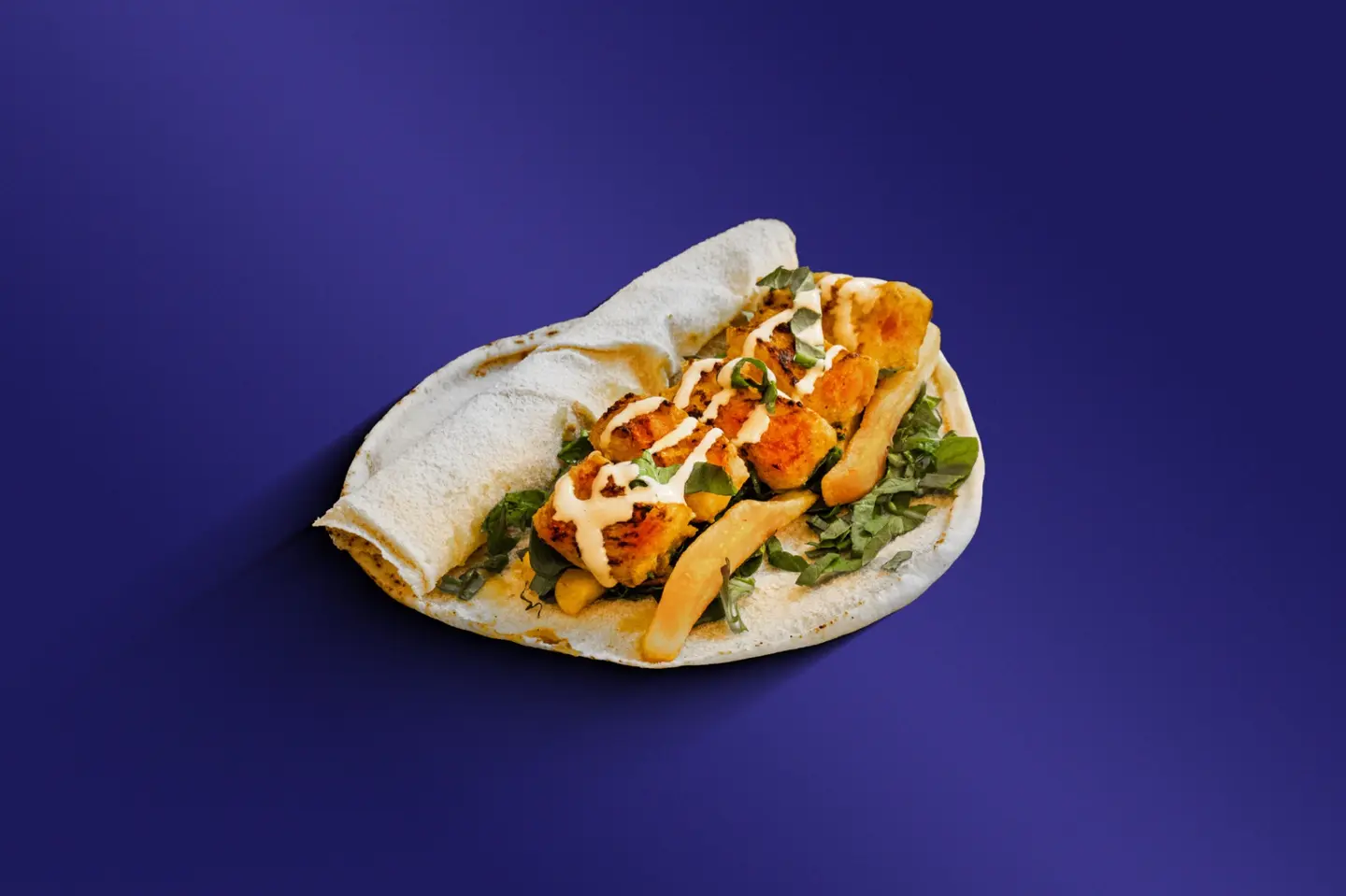 ساندويتش سمك فيليه مشوي - عادي