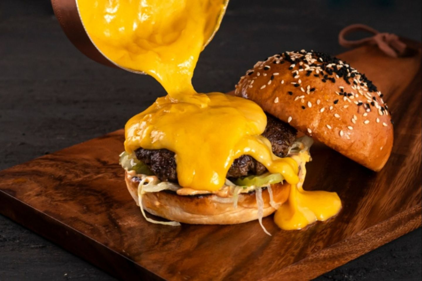 Cheezy Stack Burger Beef - Chicken