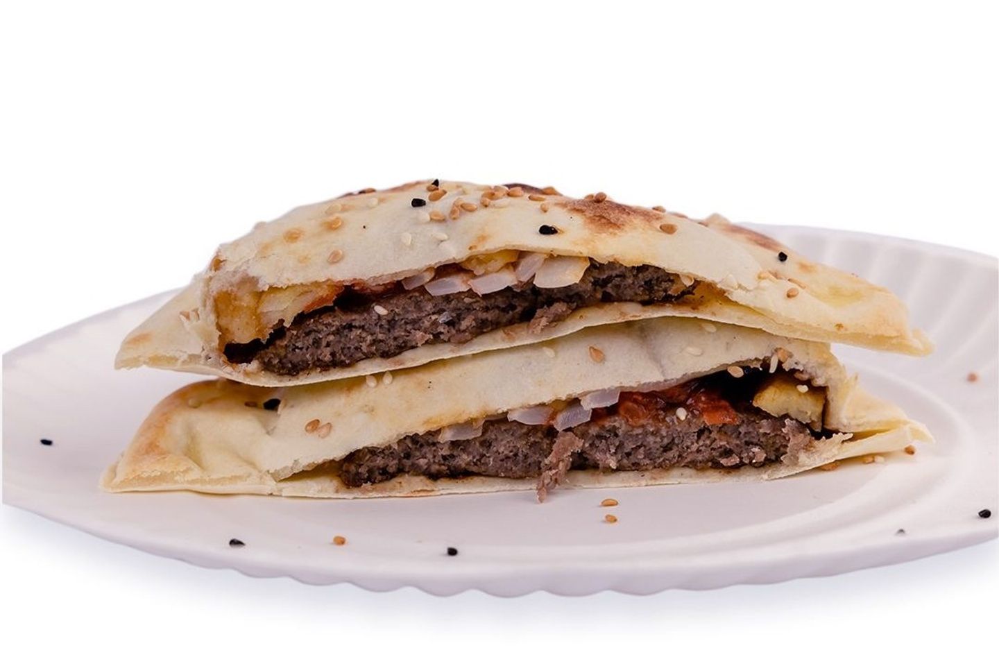 برجر لحم - بالجبن الموزريلا