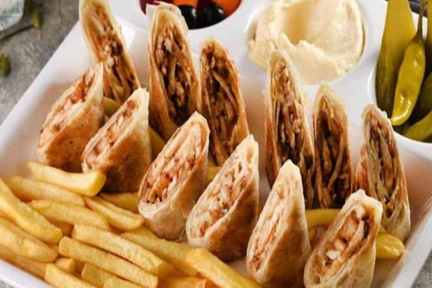 شاورما عربي - وسط