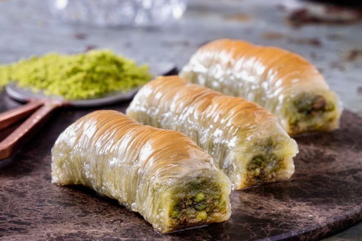 Pistachio Mabruma Baklawa - 500 Kg