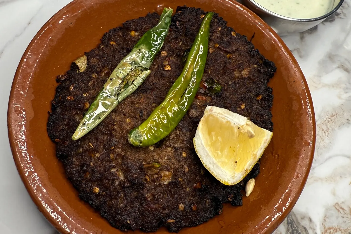 Peshawari Chapli Kebab - 2 Kabab 2 Roti