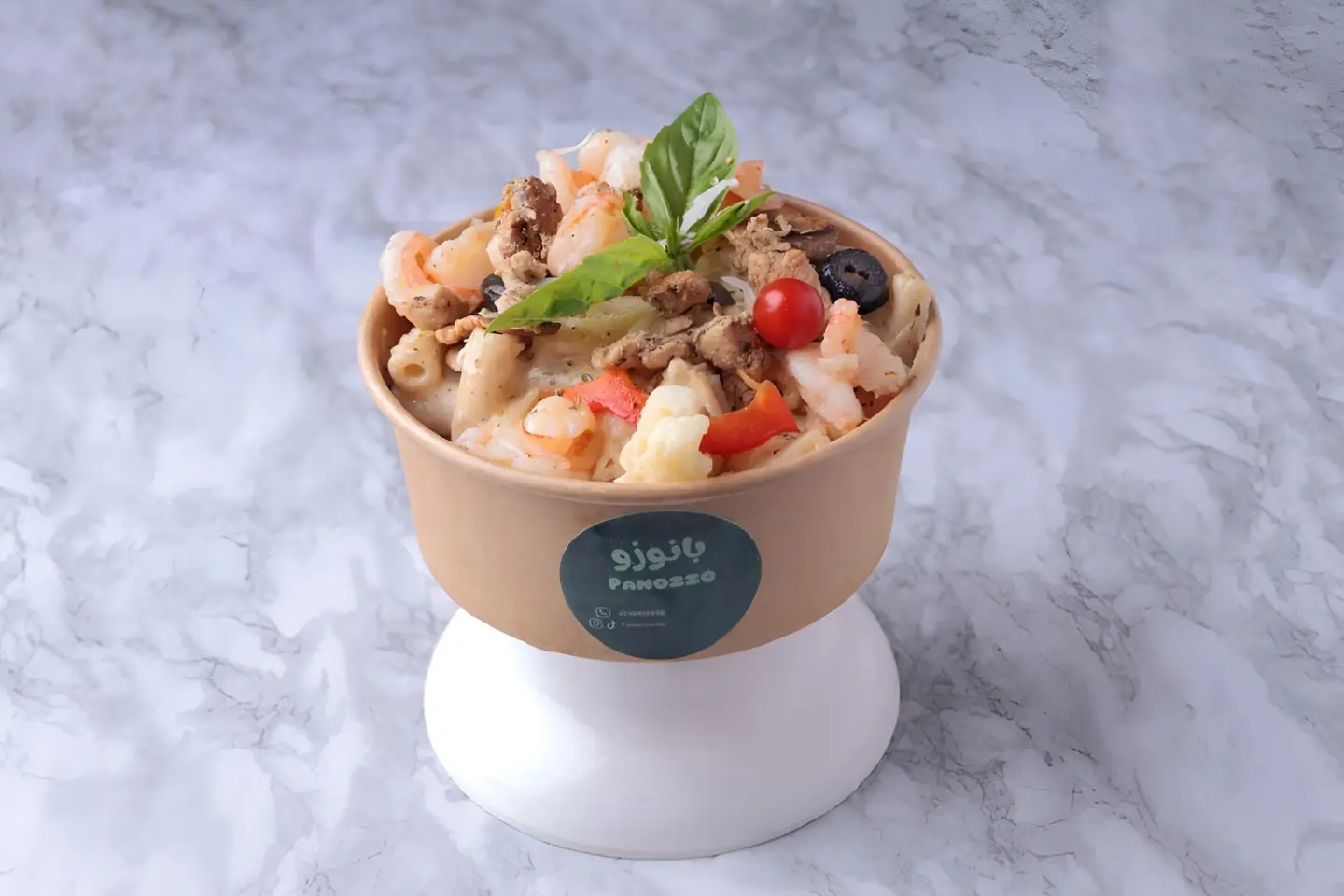 باستا سوبير بلا - صوص احمر