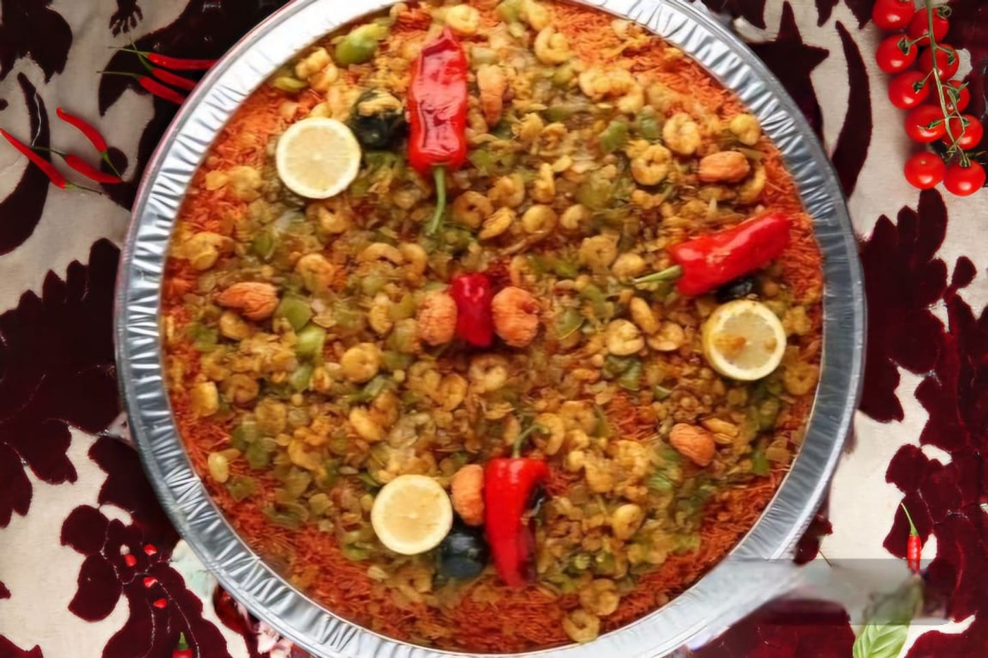 Shrimp Kabsa Feast - 4 Persons