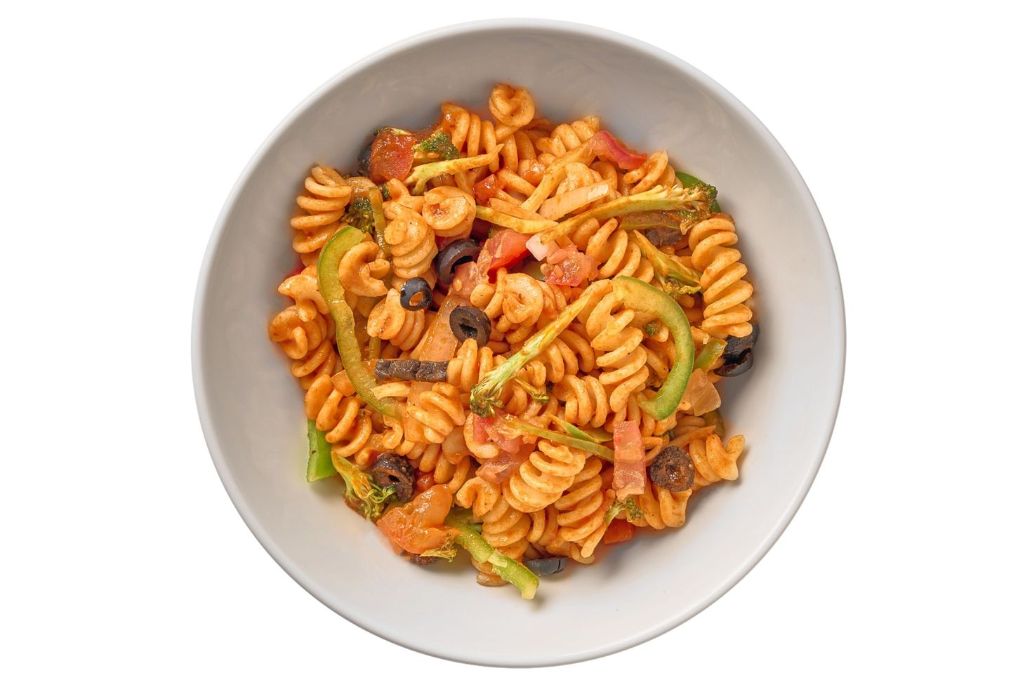 Vegetable Pasta - Plate