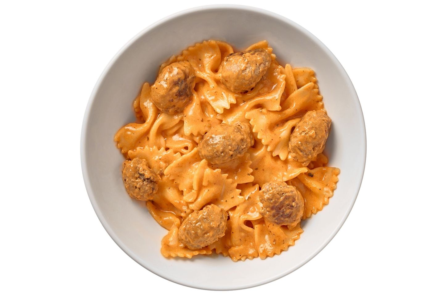 Meatball Pasta - Plate