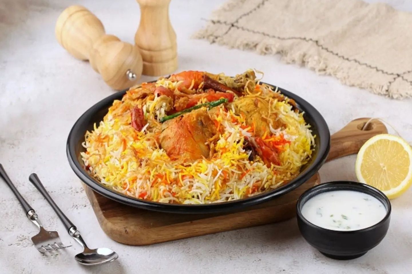برياني دجاج - ربع حبة