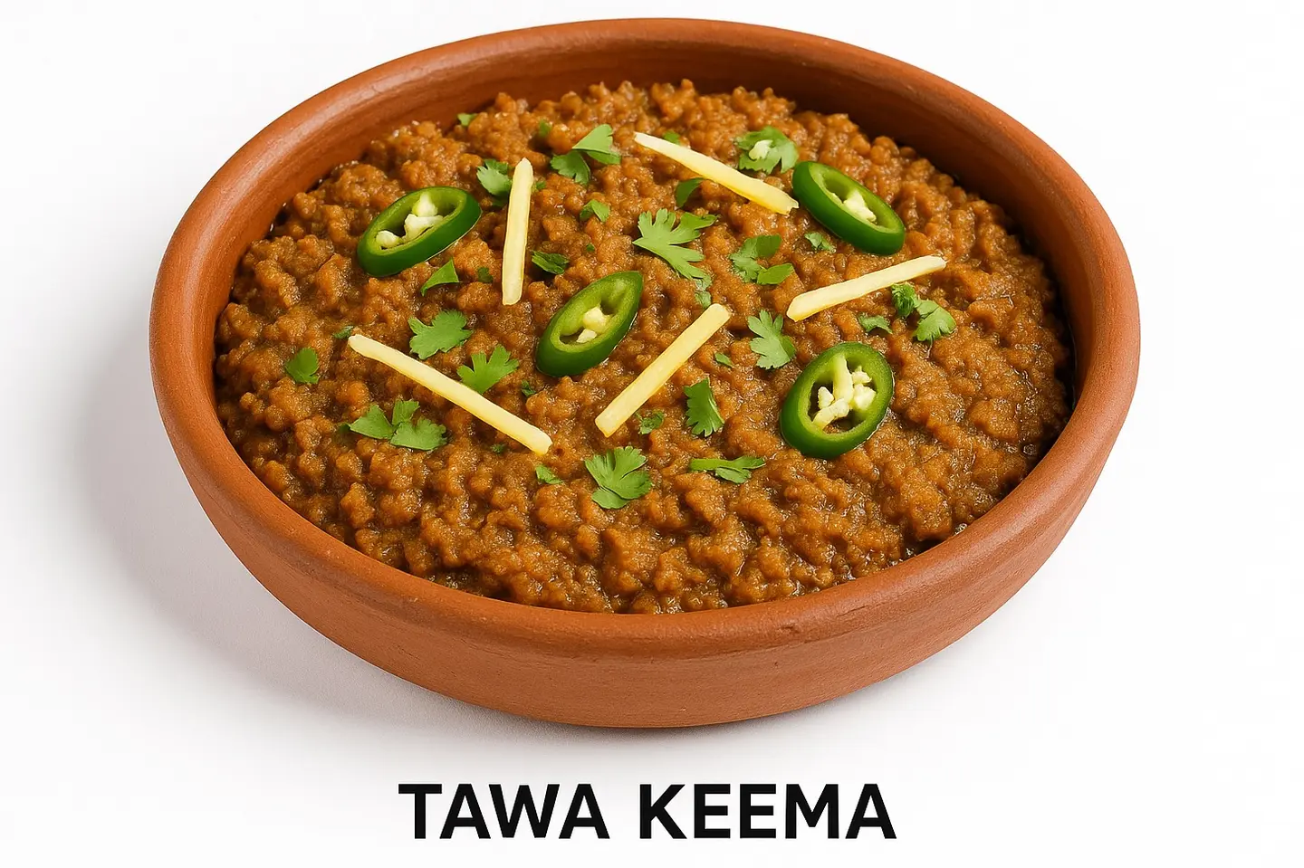 Tawa Keema - Half With 2 Roti