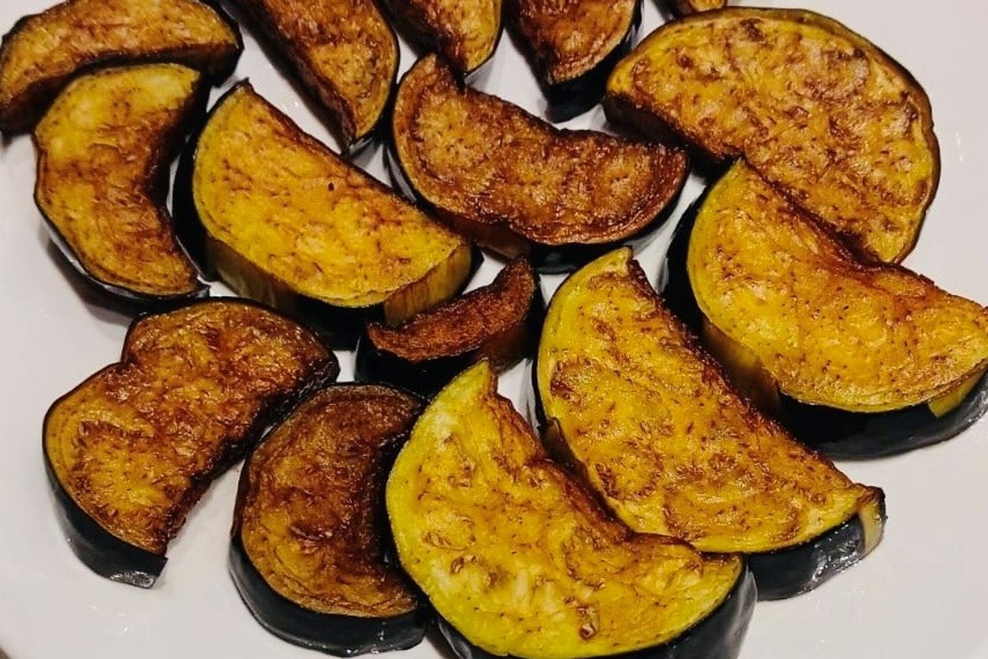 باذنجان مقلي - صغير