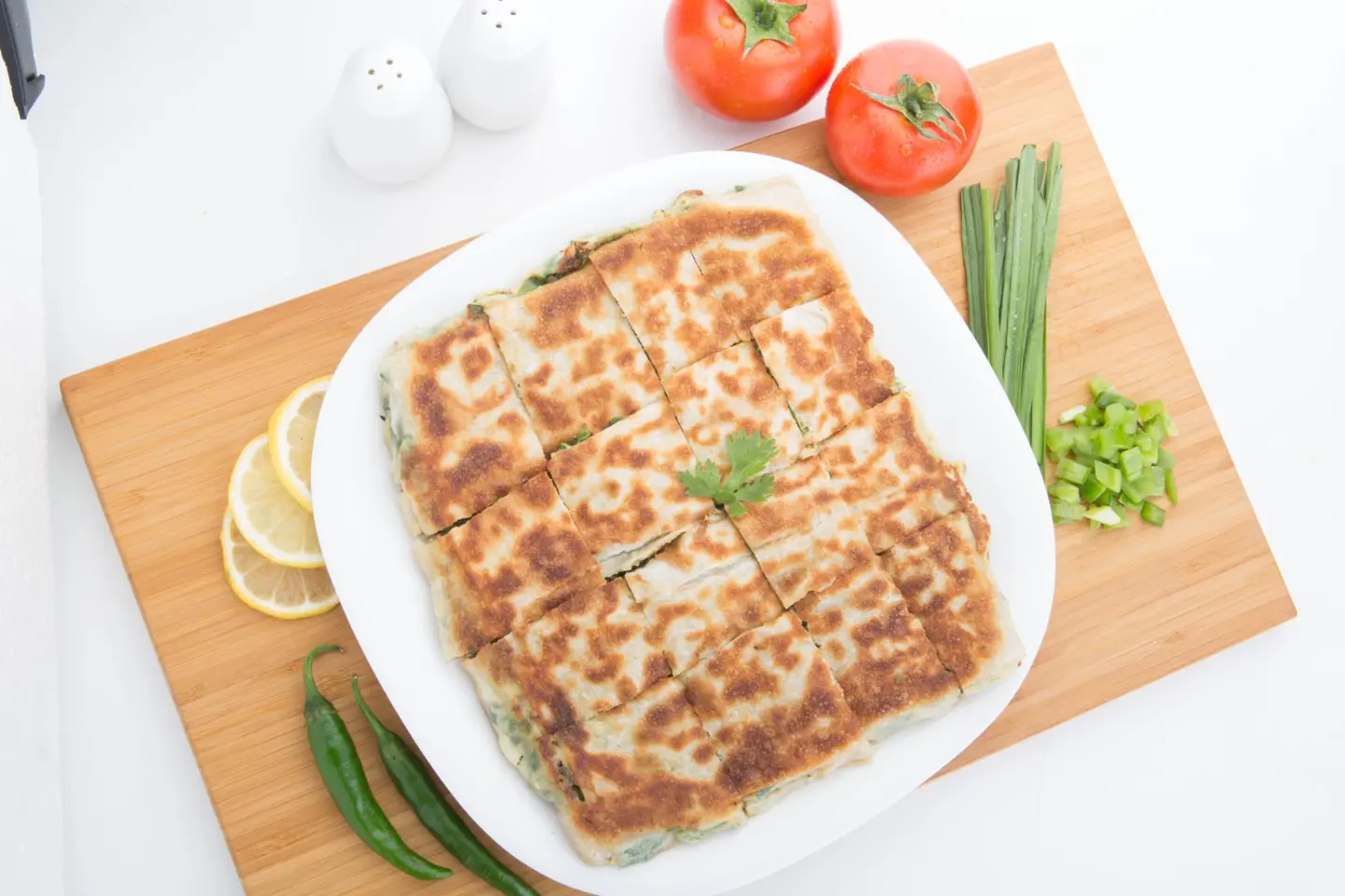 Vegetable Mutabbak - Plain