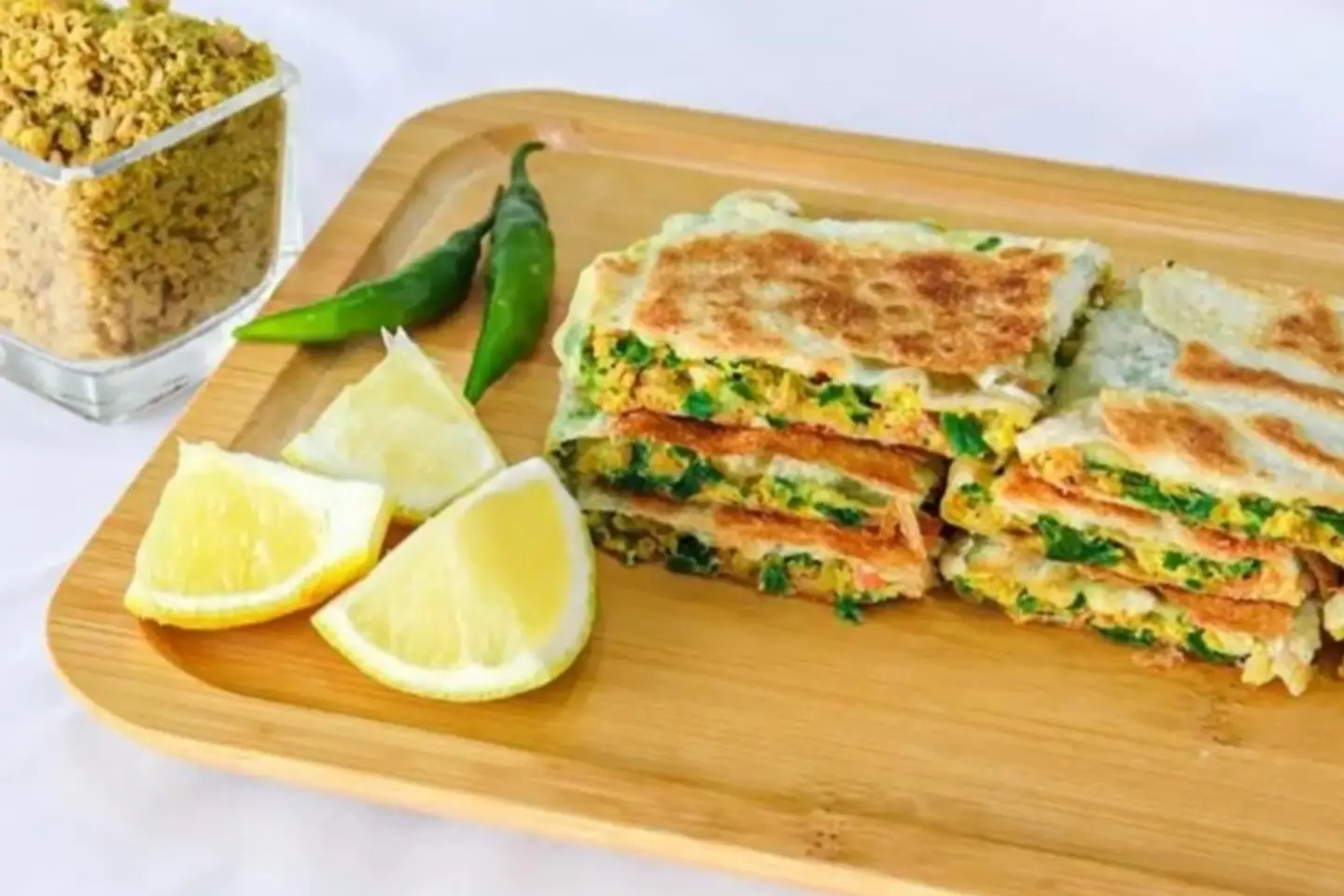 Vegetable Chicken Mutabbak - Plain