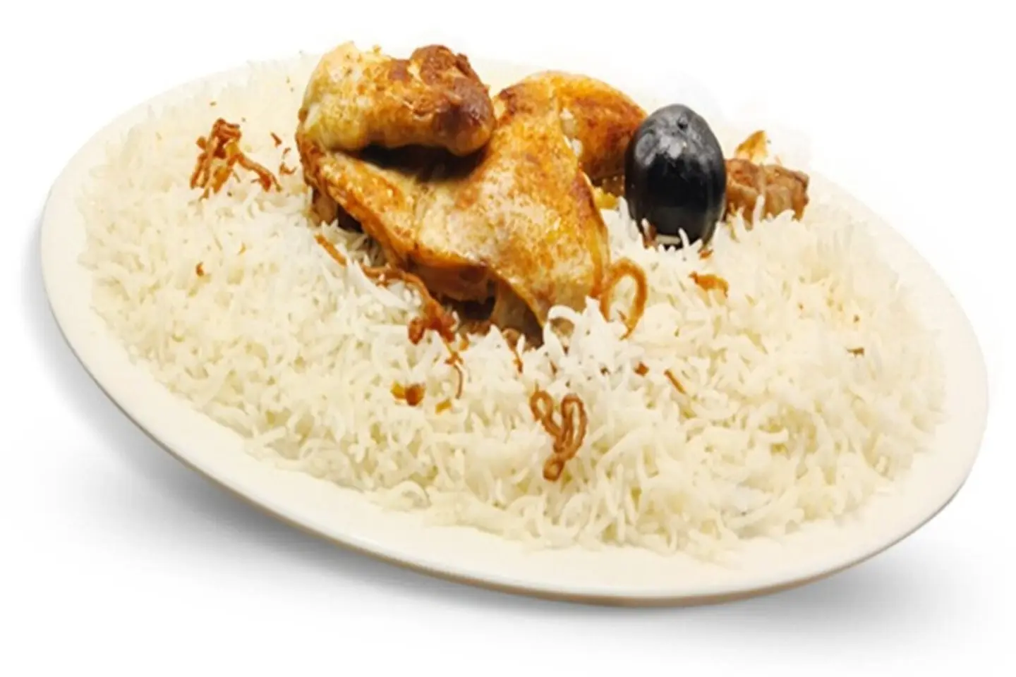 دجاج مدفون - مع الرز