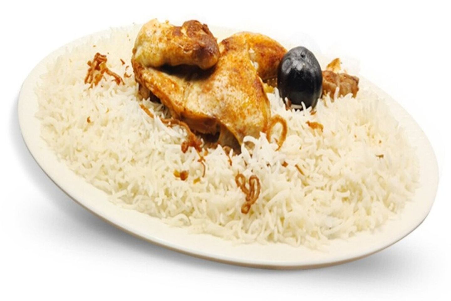 دجاج مدفون مع الرز - مع الرز