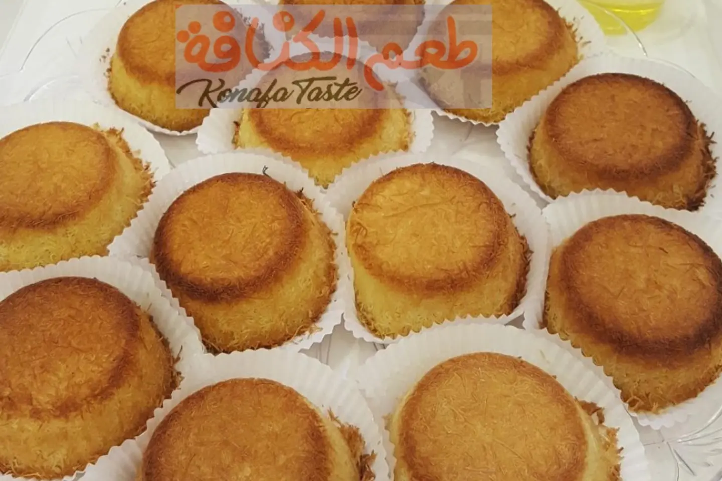 كب كنافة قشطة - كبير٢٤ قطعه