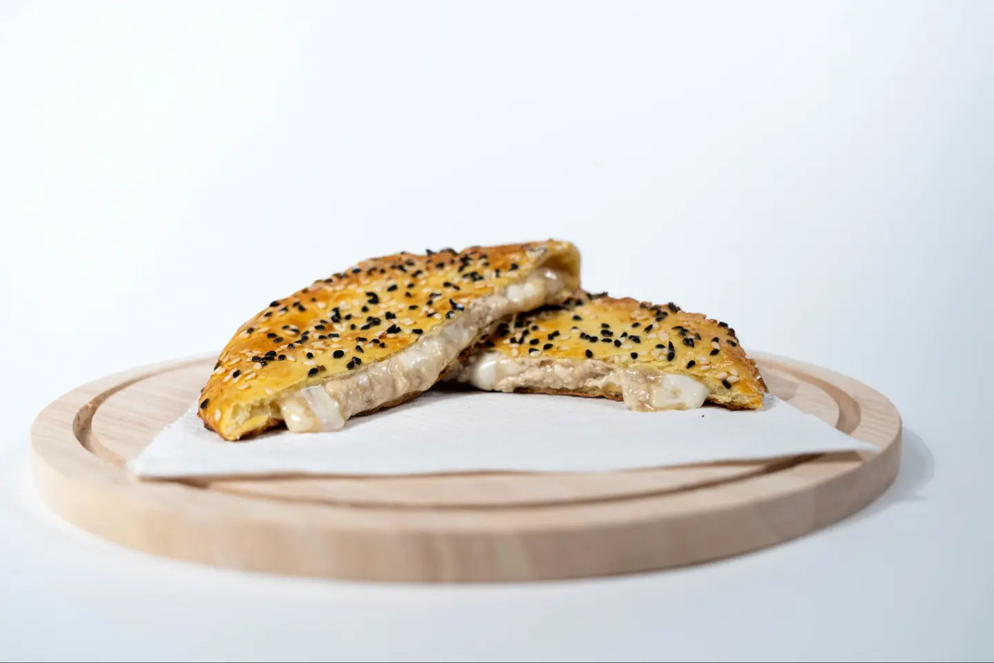 Halva Pie With Cheese - Brown